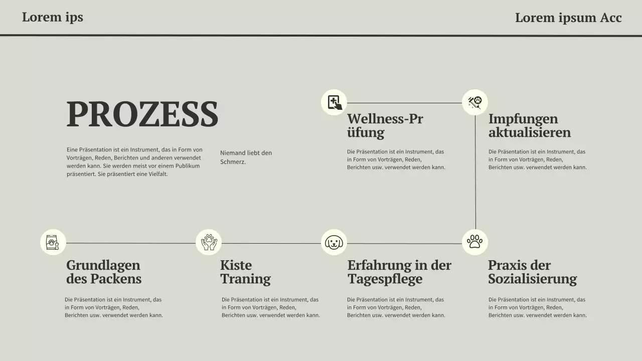 Grau und Schwarz Minimalistische Moderne Zeitung Business Präsentation