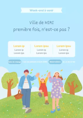 Promouvoir le programme d'excursions bleues et vertes