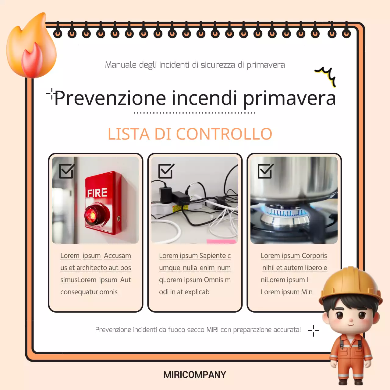 Consigli di sicurezza per la primavera in rosa e azzurro per non correre rischi in questa stagione