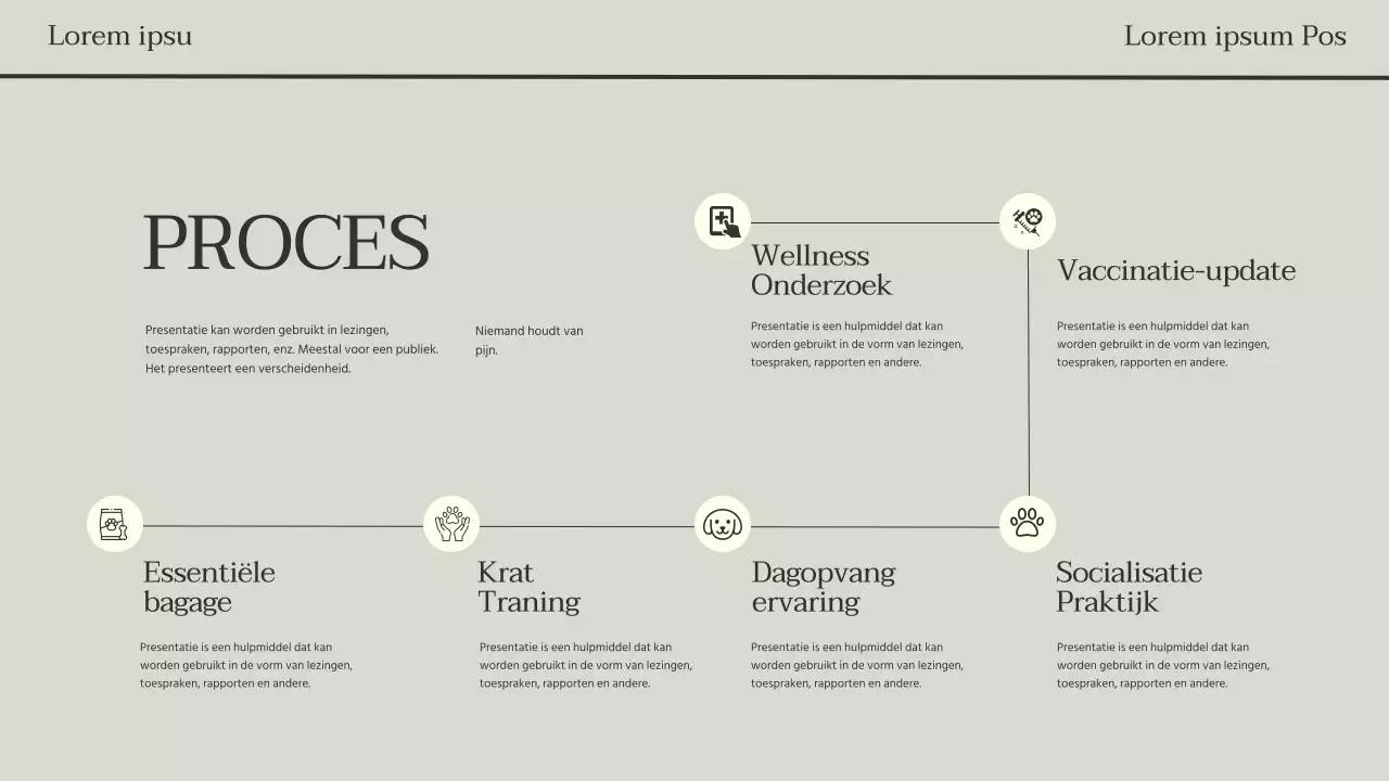 Grijze en zwarte minimalistische moderne zakelijke krantenpresentatie