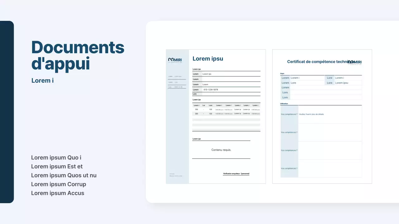 Un simple rapport de chronométreur d'entreprise de construction bleu marine