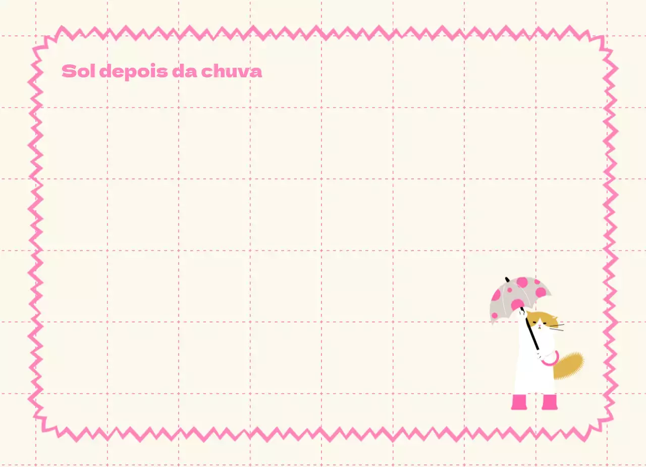 Para produtos de cafetaria com ilustrações de gatos cor-de-rosa e bege