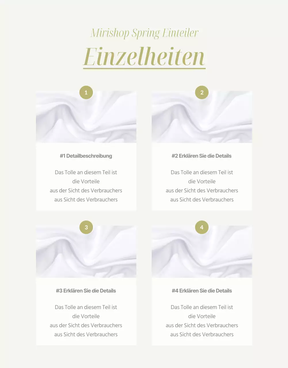 Ein hübsches Frühlingskleid in Gelb und Beige Details