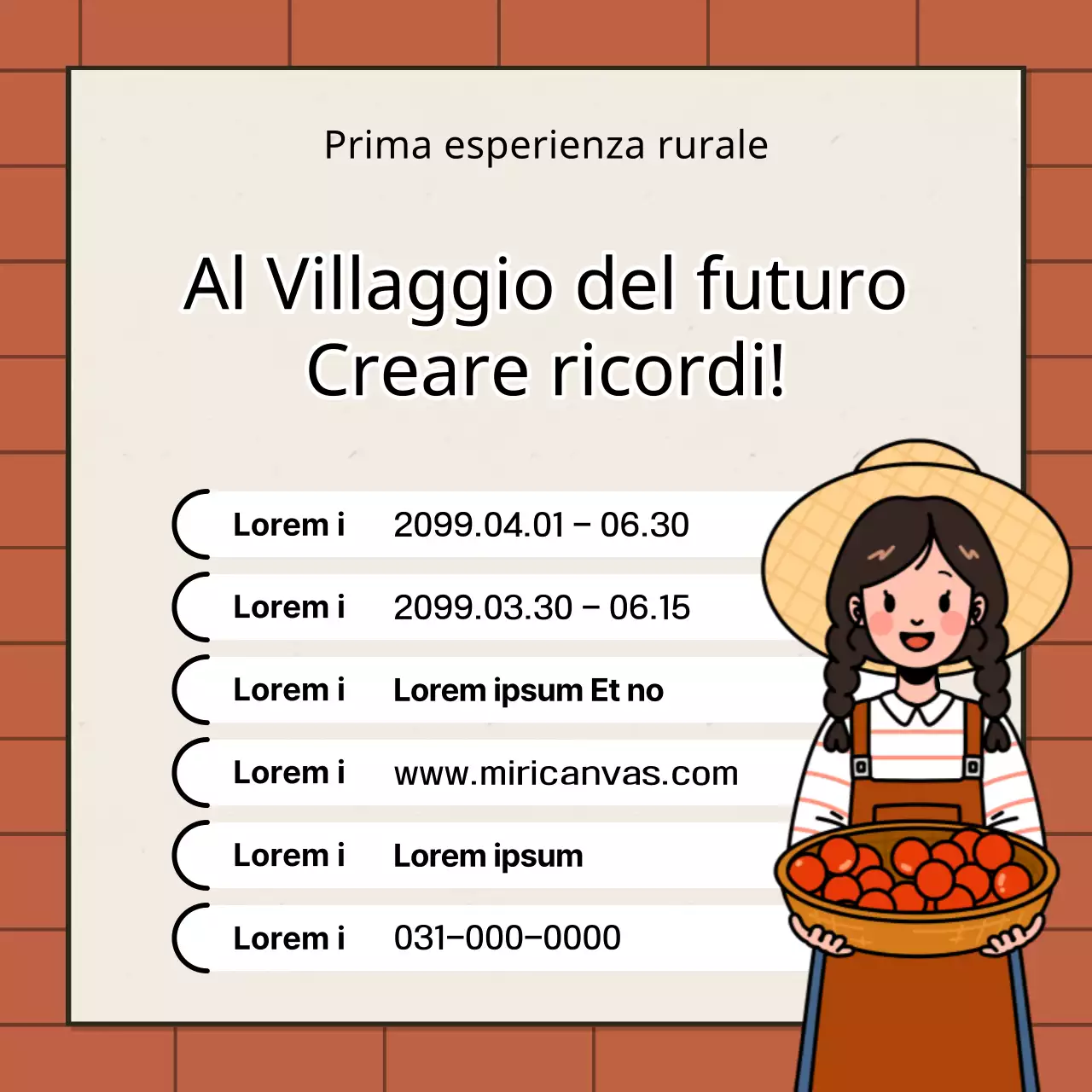 Una semplice guida alle esperienze rurali in verde e azzurro