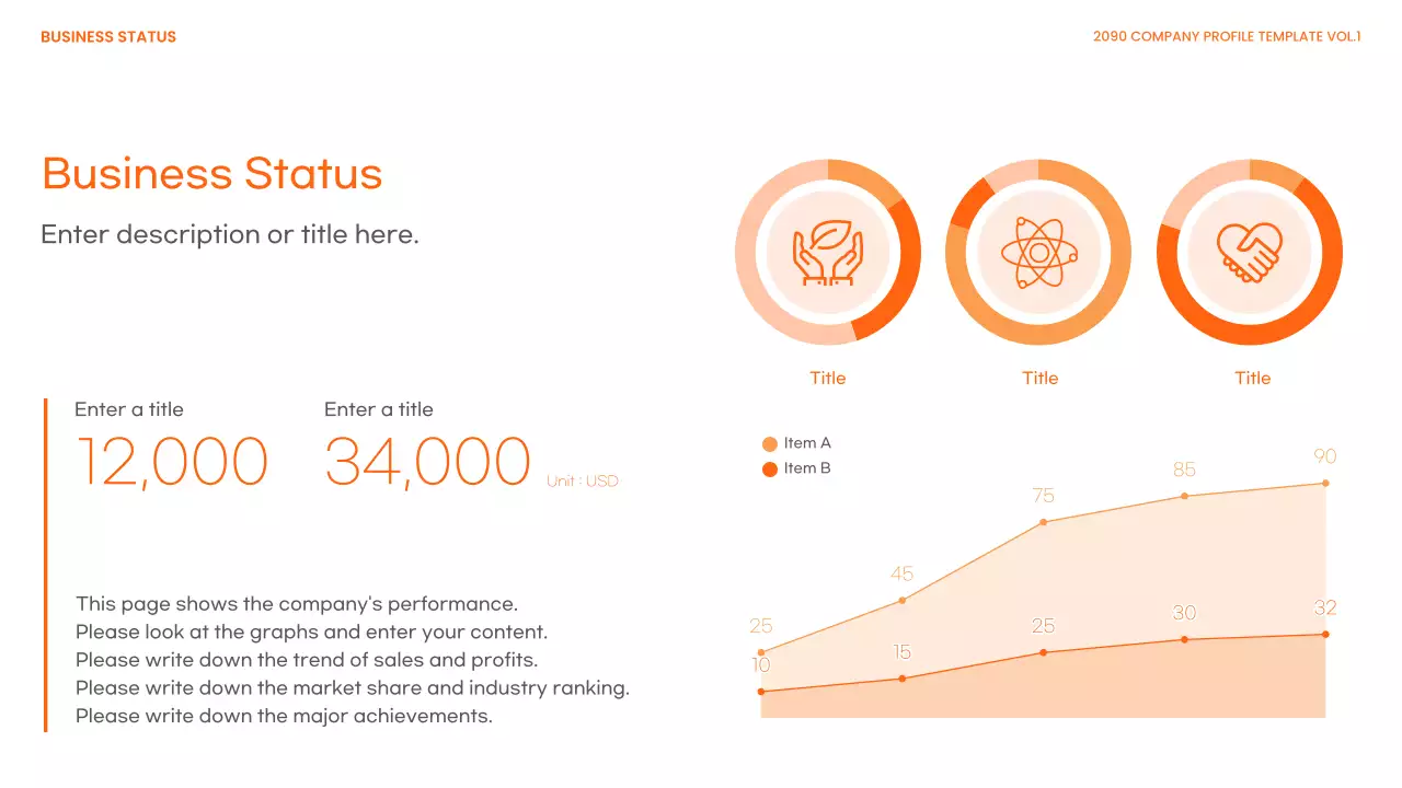 Orange Modern Company Presentation