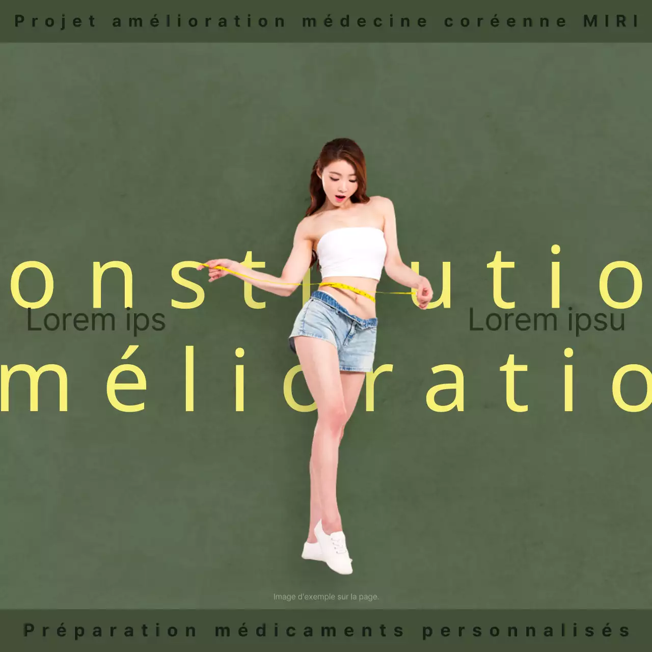 Promouvoir le kit de marque de votre clinique d'acupuncture avec des accents kaki