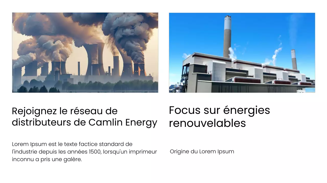 Proposition de mise en page d'entreprise moderne en noir et blanc