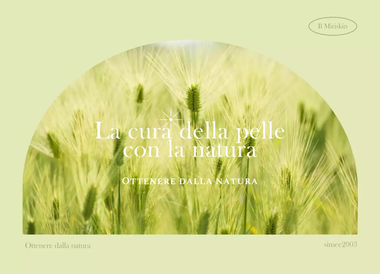 Cornice rotonda per cosmetici con il marchio del merchandising per eventi in verde