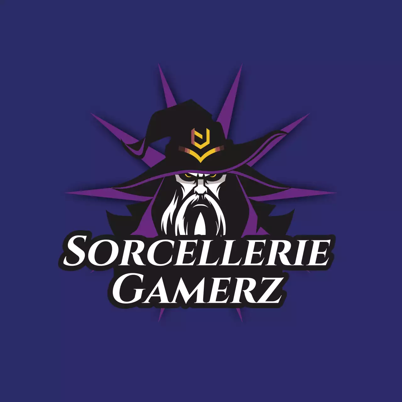 Flyer logo Fantasy Gamerz noir et violet