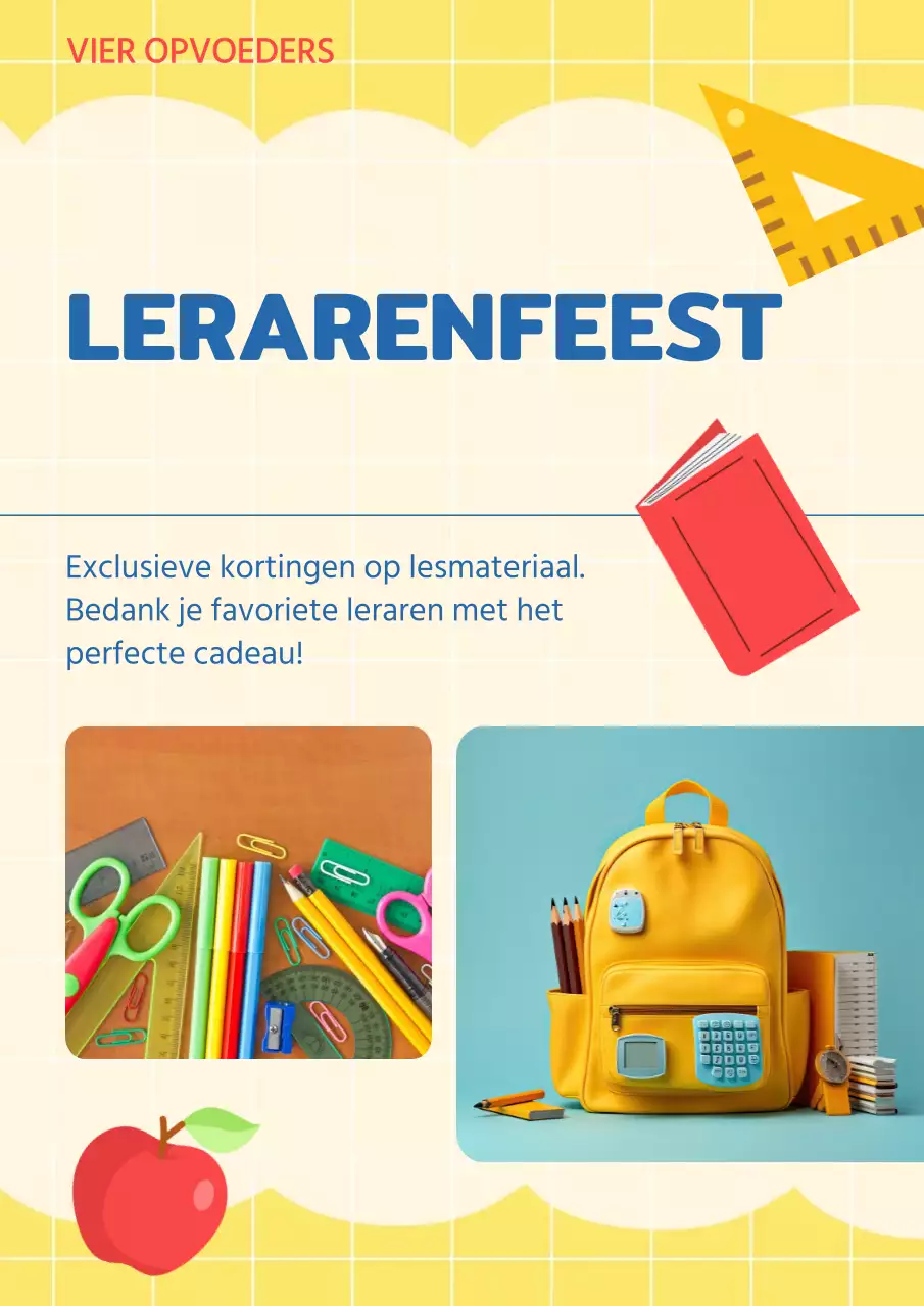 Promoot een korting op studieboeken in het winkelcentrum voor gele boeken