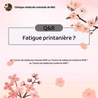 Publicité pour une clinique de médecine chinoise naturelle rose