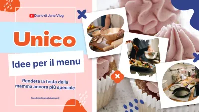 Rosa Arancione Idee di menu uniche e di tendenza per festeggiare la festa della mamma YouTube Thumbnail