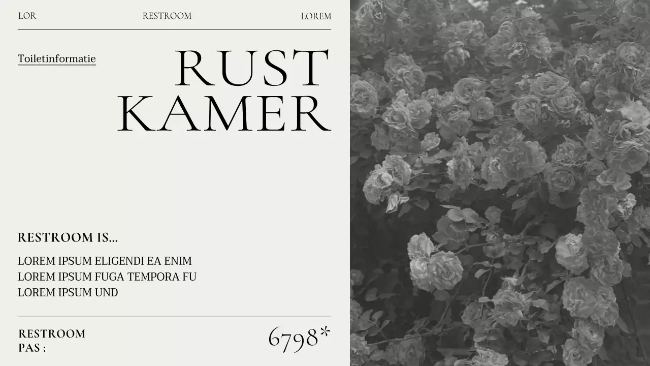 Aankondiging van een collectie moderne cafés in beige