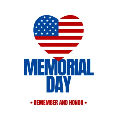 Red Simple Memorial Announcement Social Media Post