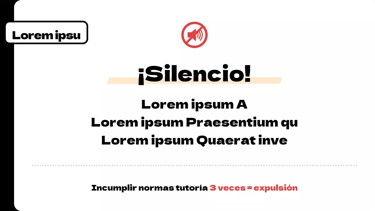 Una colección de sencillos anuncios escolares en naranja