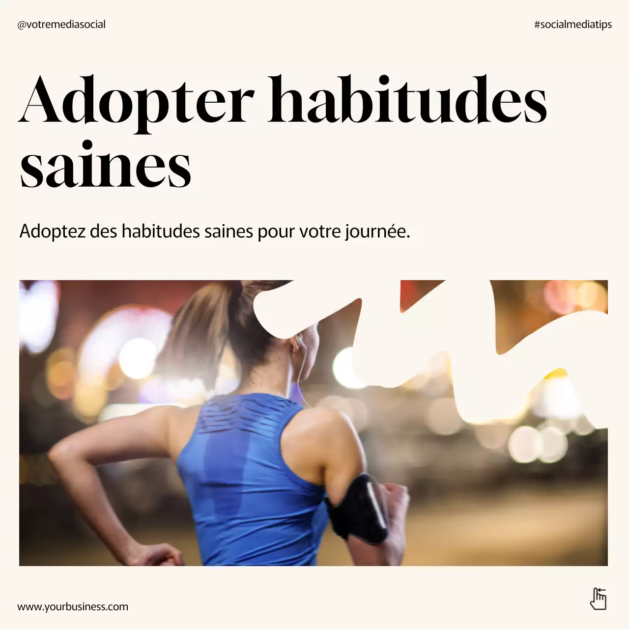 Beige Minimal Mental Wellness Good Lifestyle Instagram Carousel Post