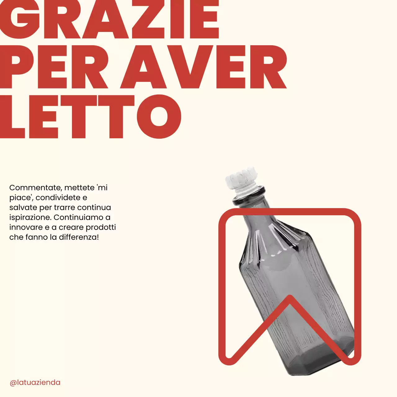 Rosso Beige Minimal Bold Guida allo sviluppo di un carosello di prodotti Instagram Suggerimenti Strategia