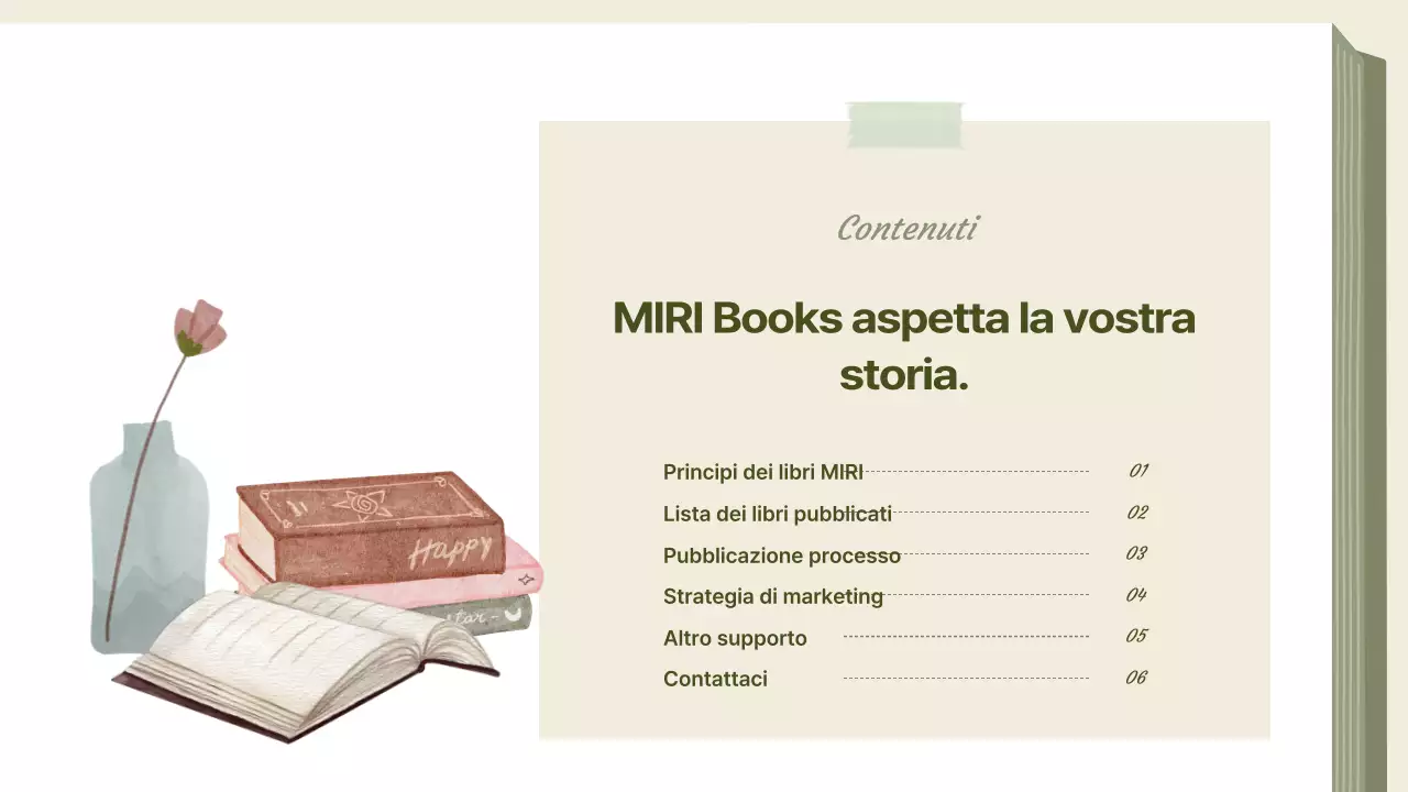 Una proposta di pubblicazione vintage in cachi e beige