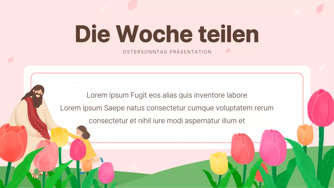 Rosa und weiße Ostern Zone Worship Unterrichtspläne