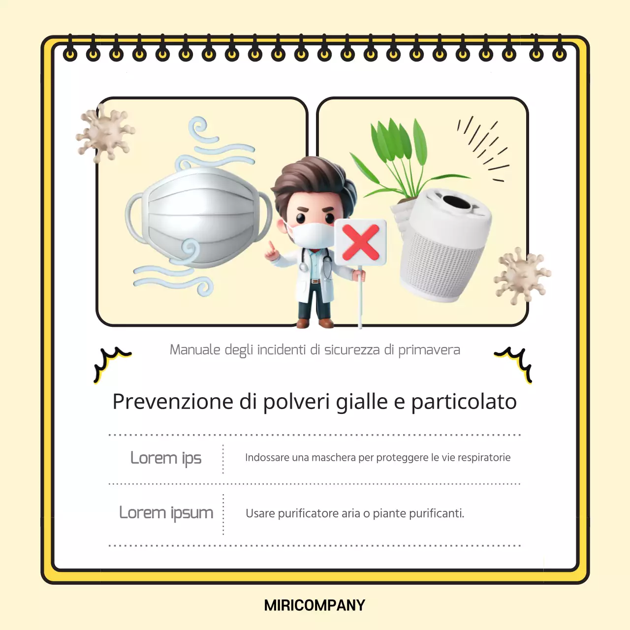 Consigli di sicurezza per la primavera in rosa e azzurro per non correre rischi in questa stagione