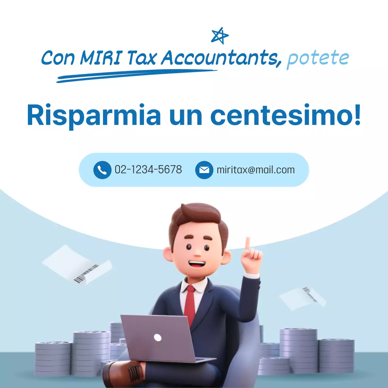 Una guida alla tassa sulla campana di tendenza in azzurro e marrone