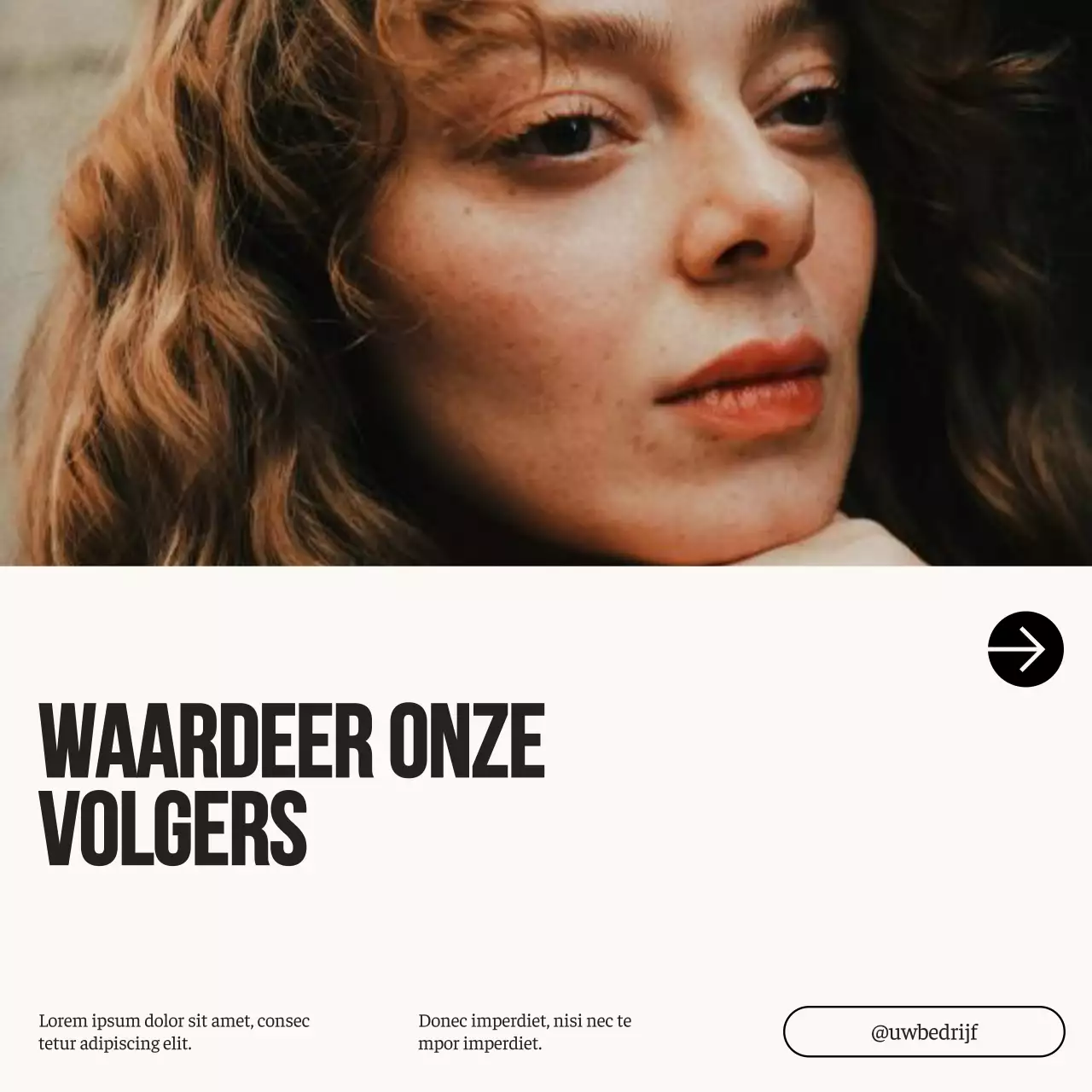 Beige Zwart Minimal Luxe Esthetische Behandeling Volgers Tips Instagram Carrousel Post