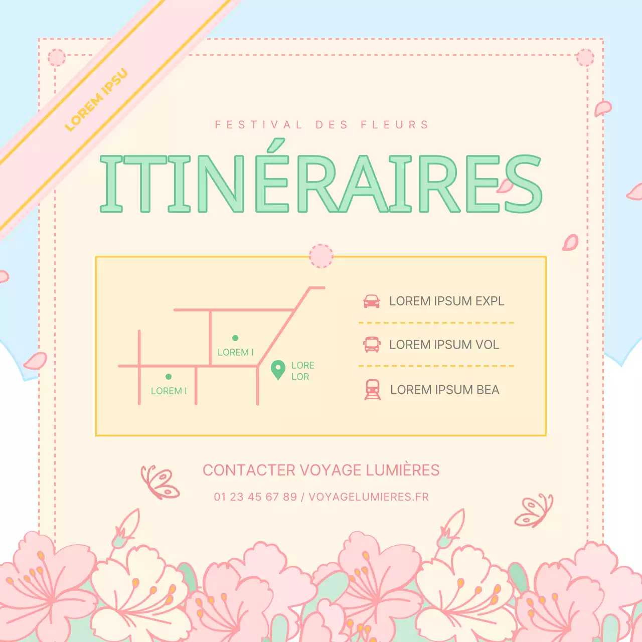 À propos du festival des rhododendrons roses et jaunes