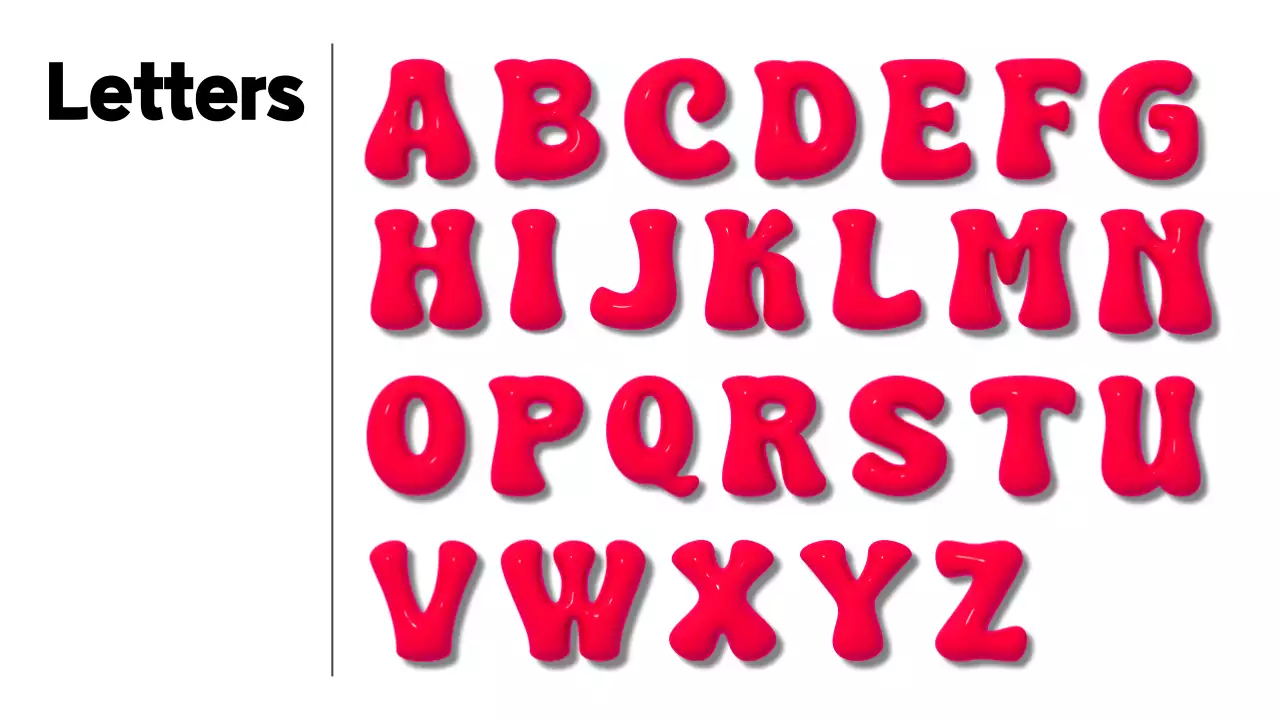 Red Playful Typography Presentation