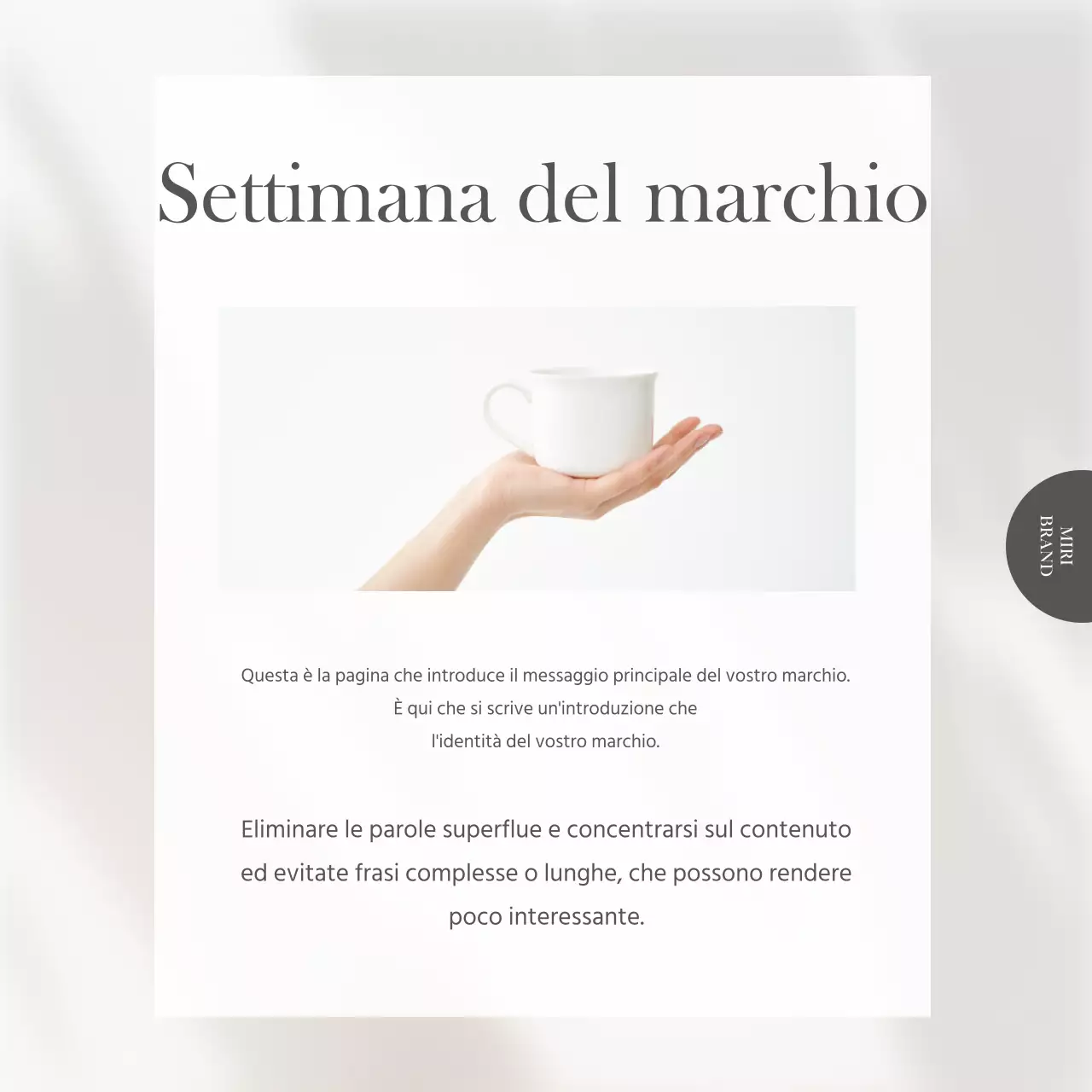 Marchio una semplice ciotola in avorio