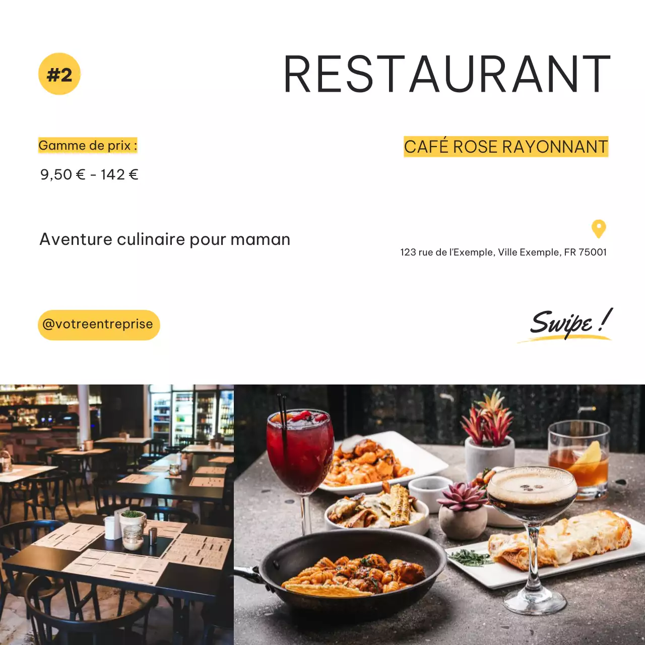 Guide des lieux de restauration recommandés par Black Modern pour les célébrations de la fête des mères