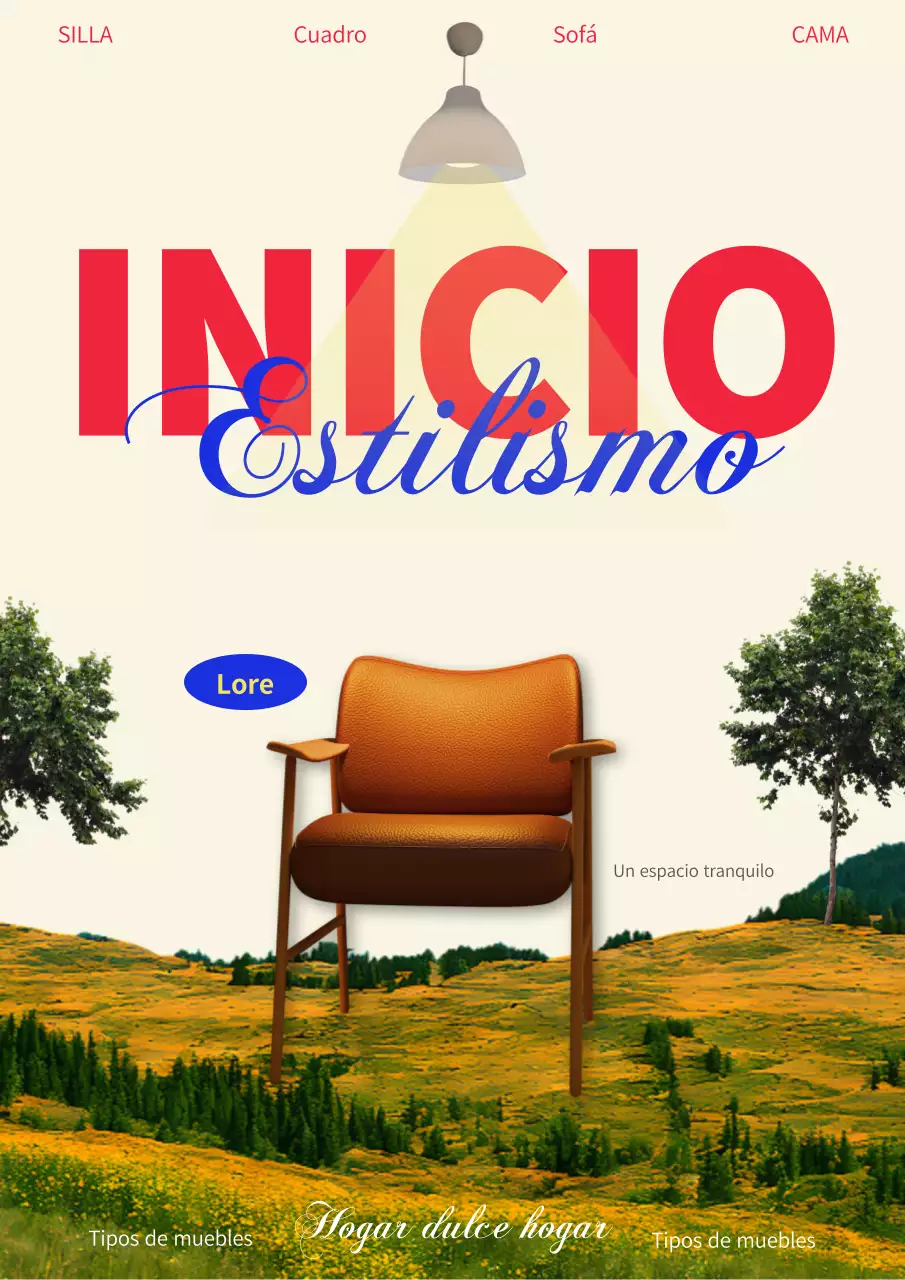 Promueva un estilo interior moderno en marrón