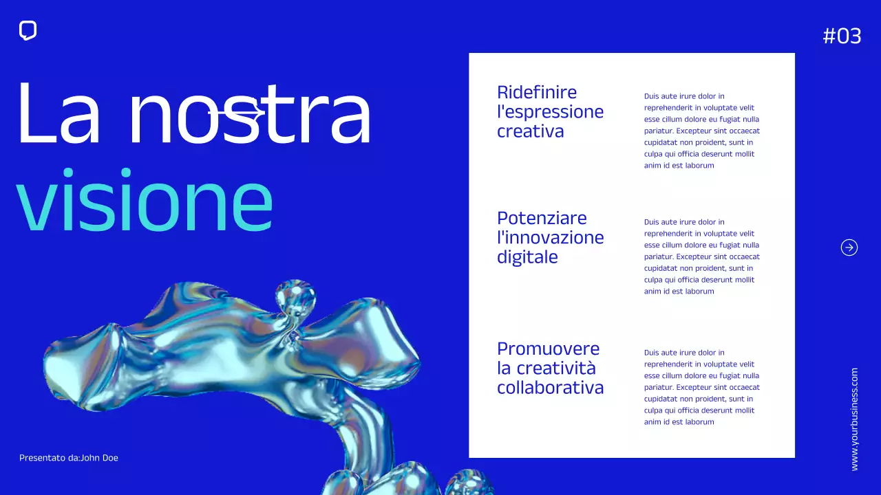 Blue Minimal Simple Company Profilo aziendale Introduzione dell'azienda