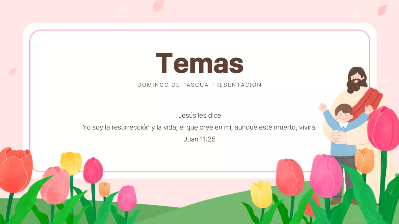 Planes de lecciones de adoración de la zona rosa y blanca de Pascua