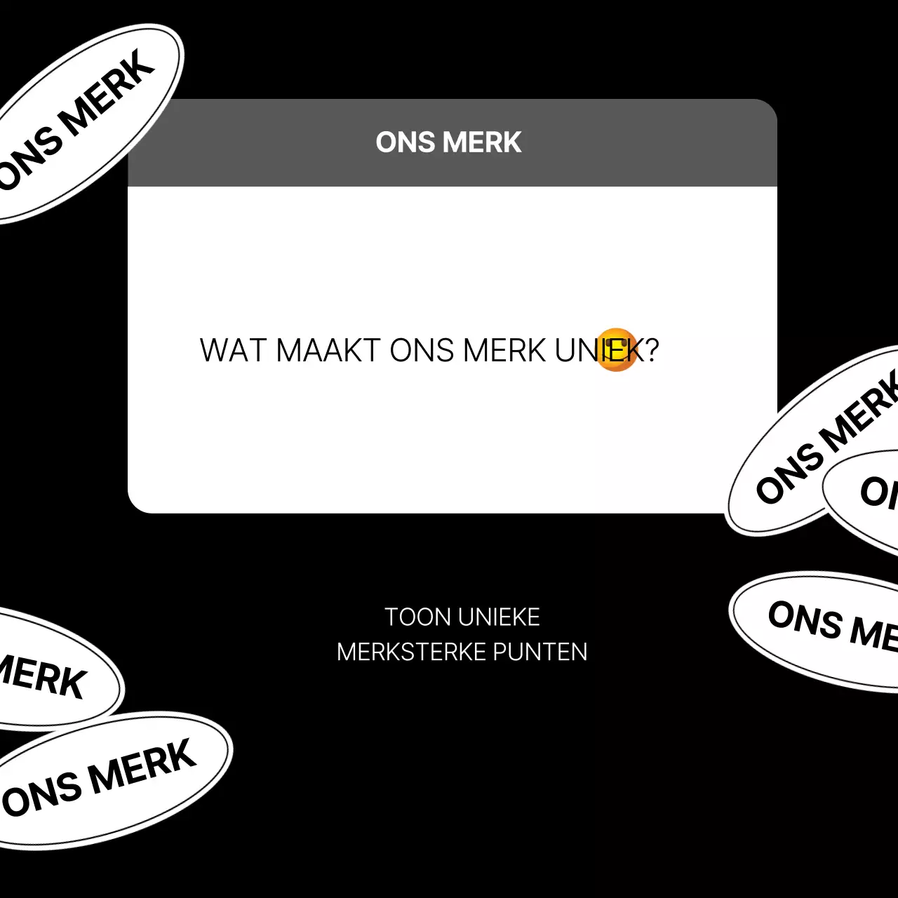 Een trendy brandingprimer in blauw en zwart