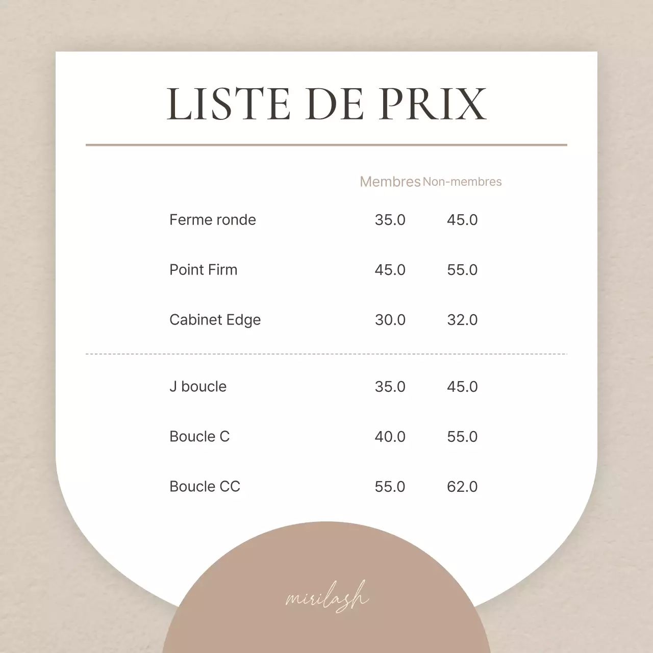 Promouvoir la beauté moderne des cils dans les tons bruns et beiges