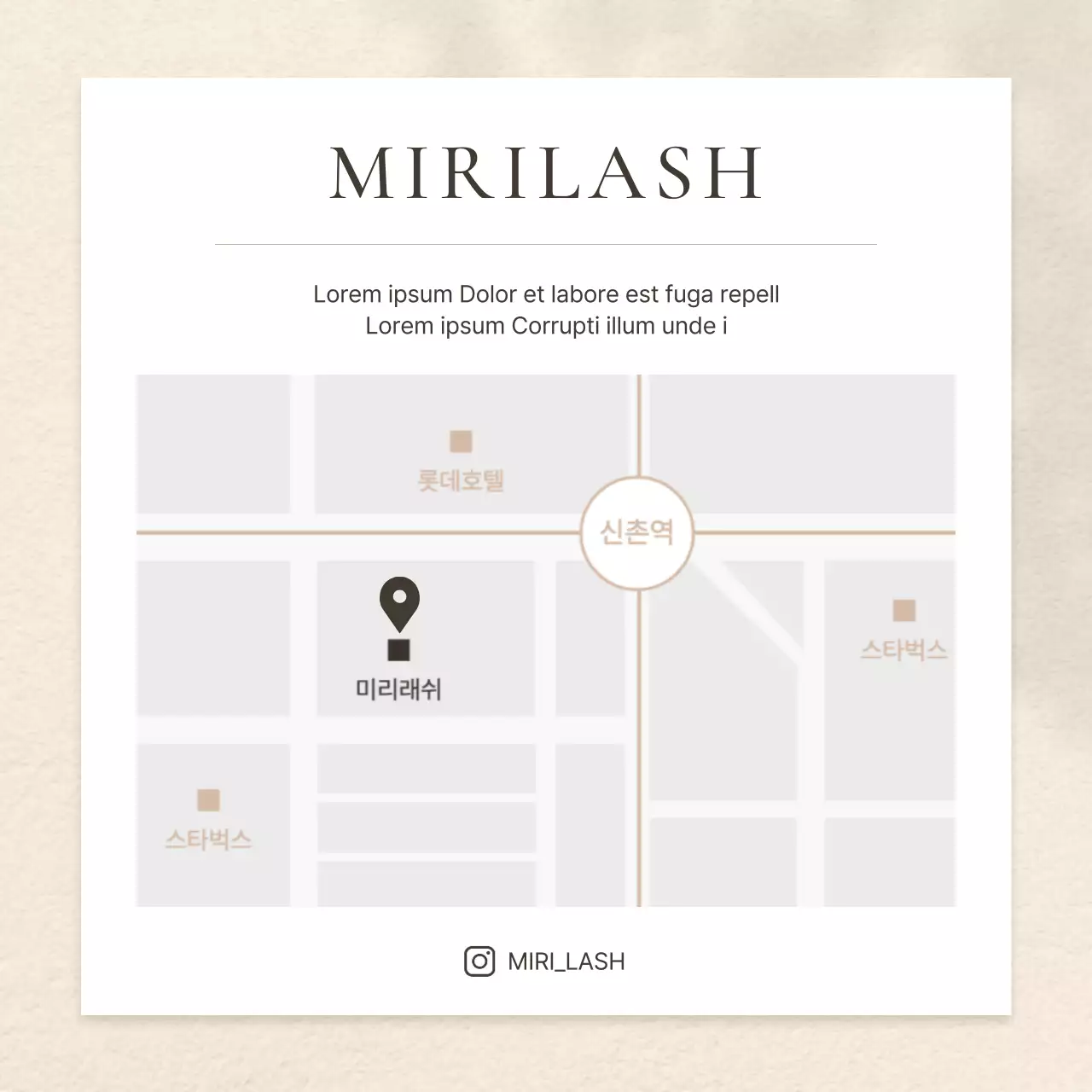 Cils simples bruns et beiges map location