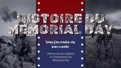 Bleu et rouge : introduction simple au Memorial Day