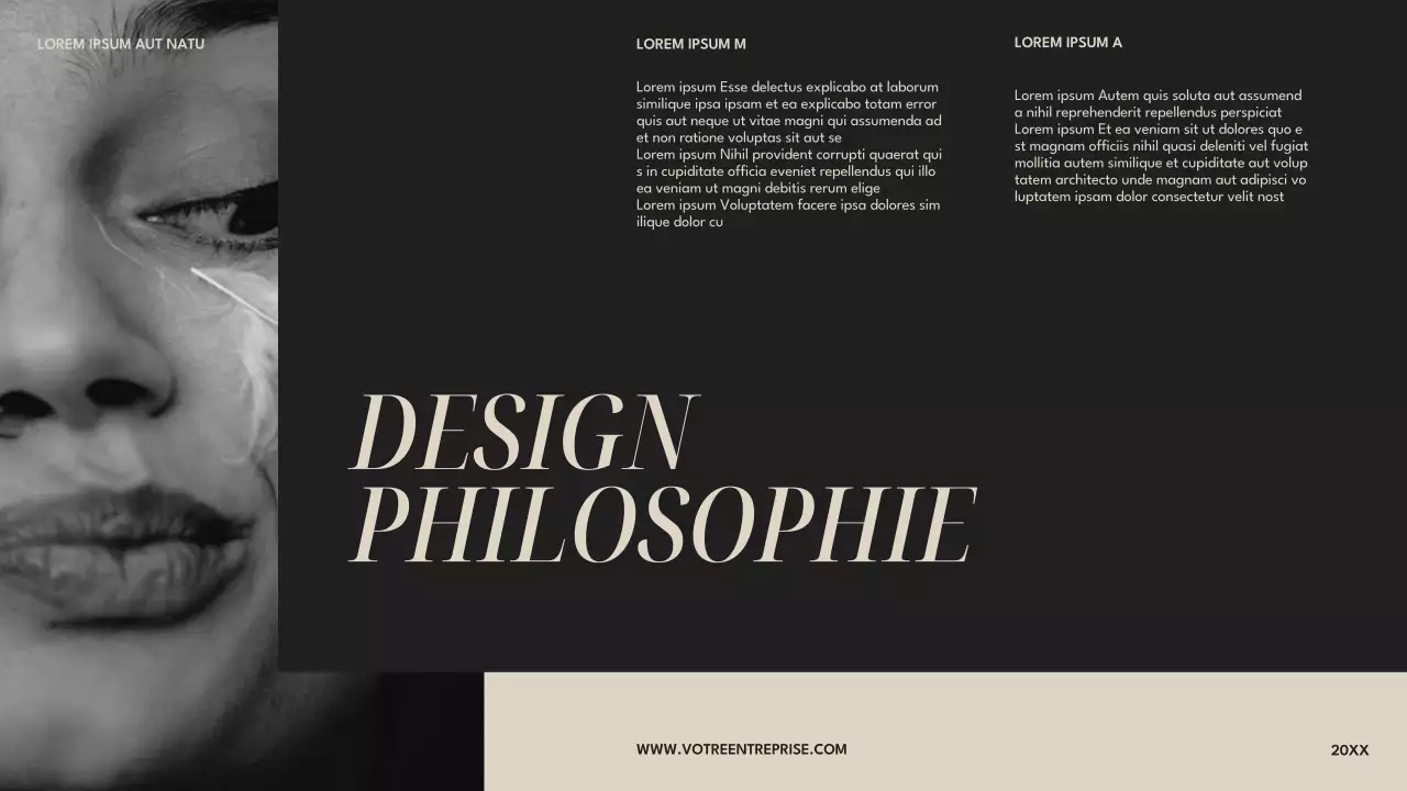 Beige Black Modern Fashion Company's Introducion