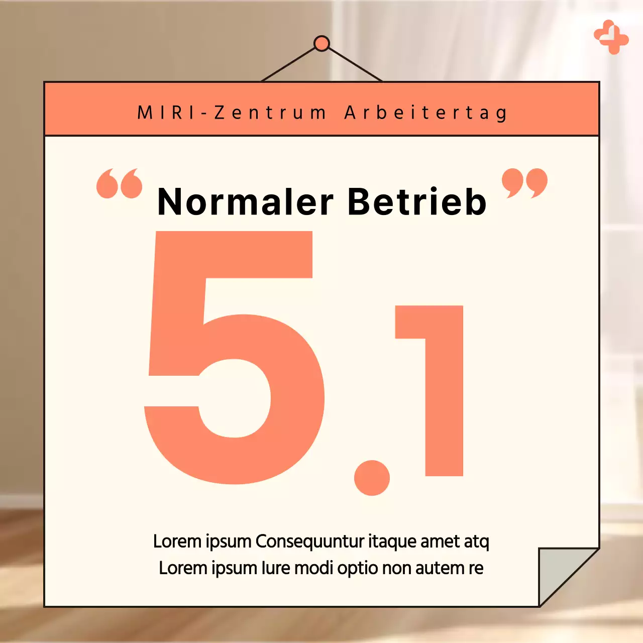 Orange und Elfenbein liegen zum Tag der Arbeit im Trend