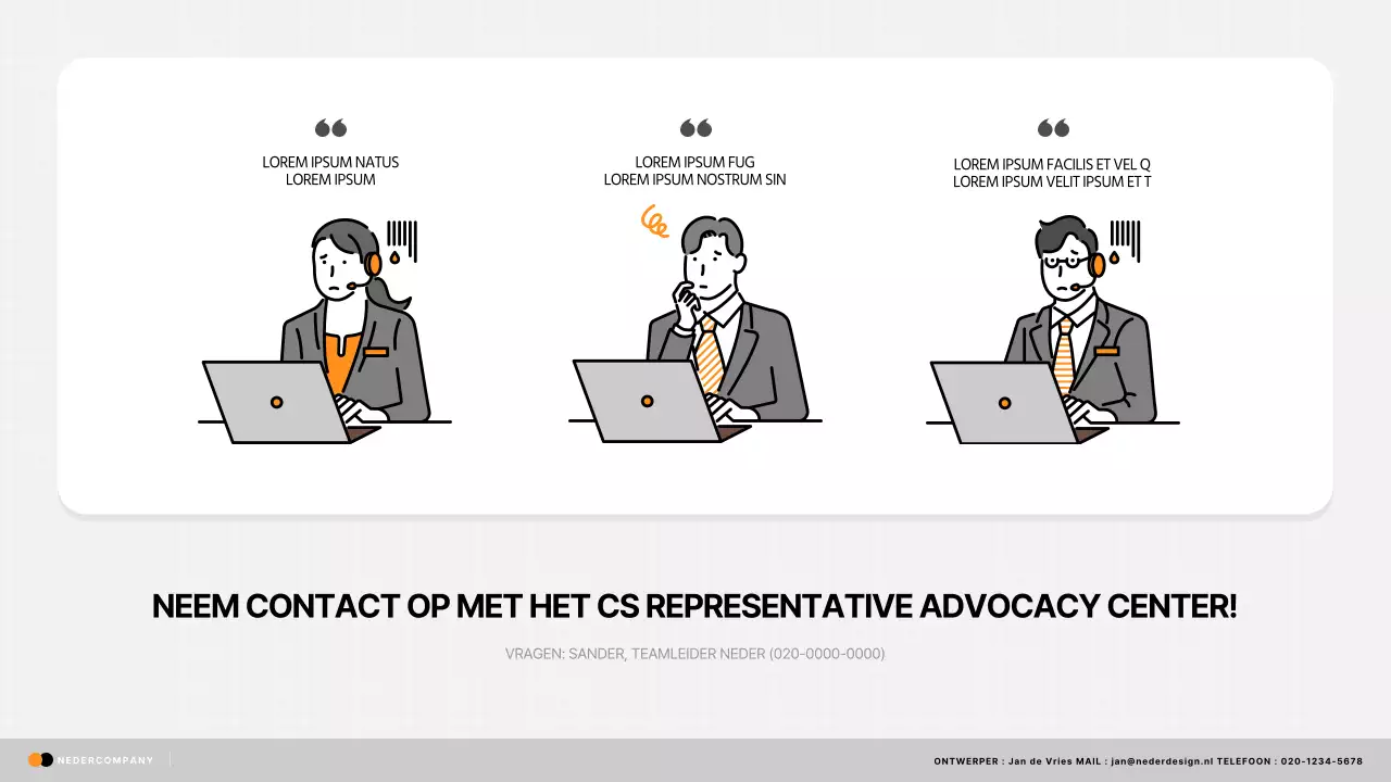 Eenvoudige CS-training in oranje en zwart