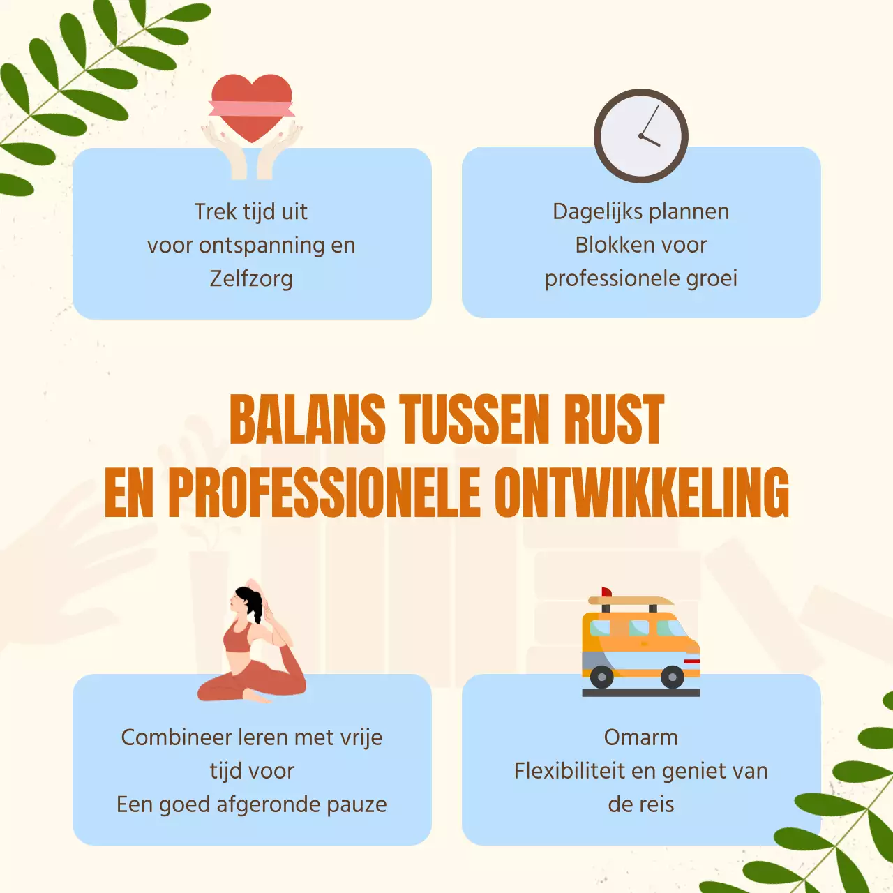 Geel en Oranje Gids voor moderne leerkrachten voor een productieve voorjaarsvakantie Inleiding