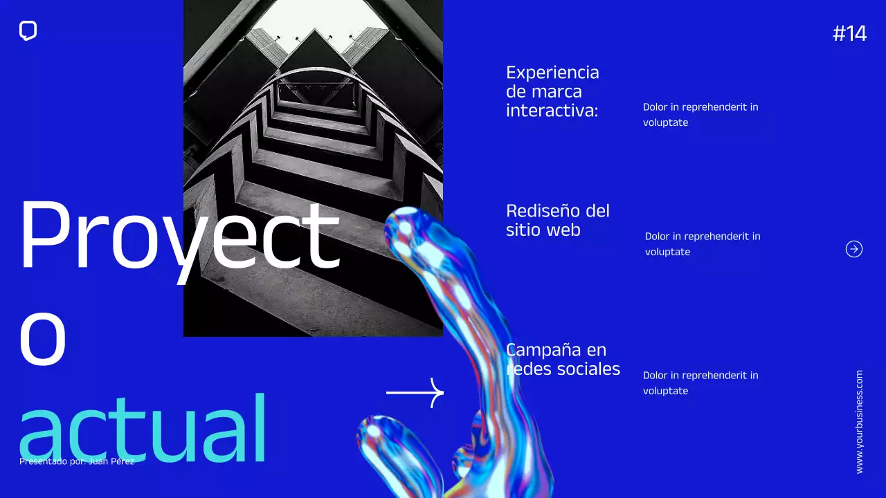 Blue Minimal Simple Perfil de empresa Presentación de la empresa