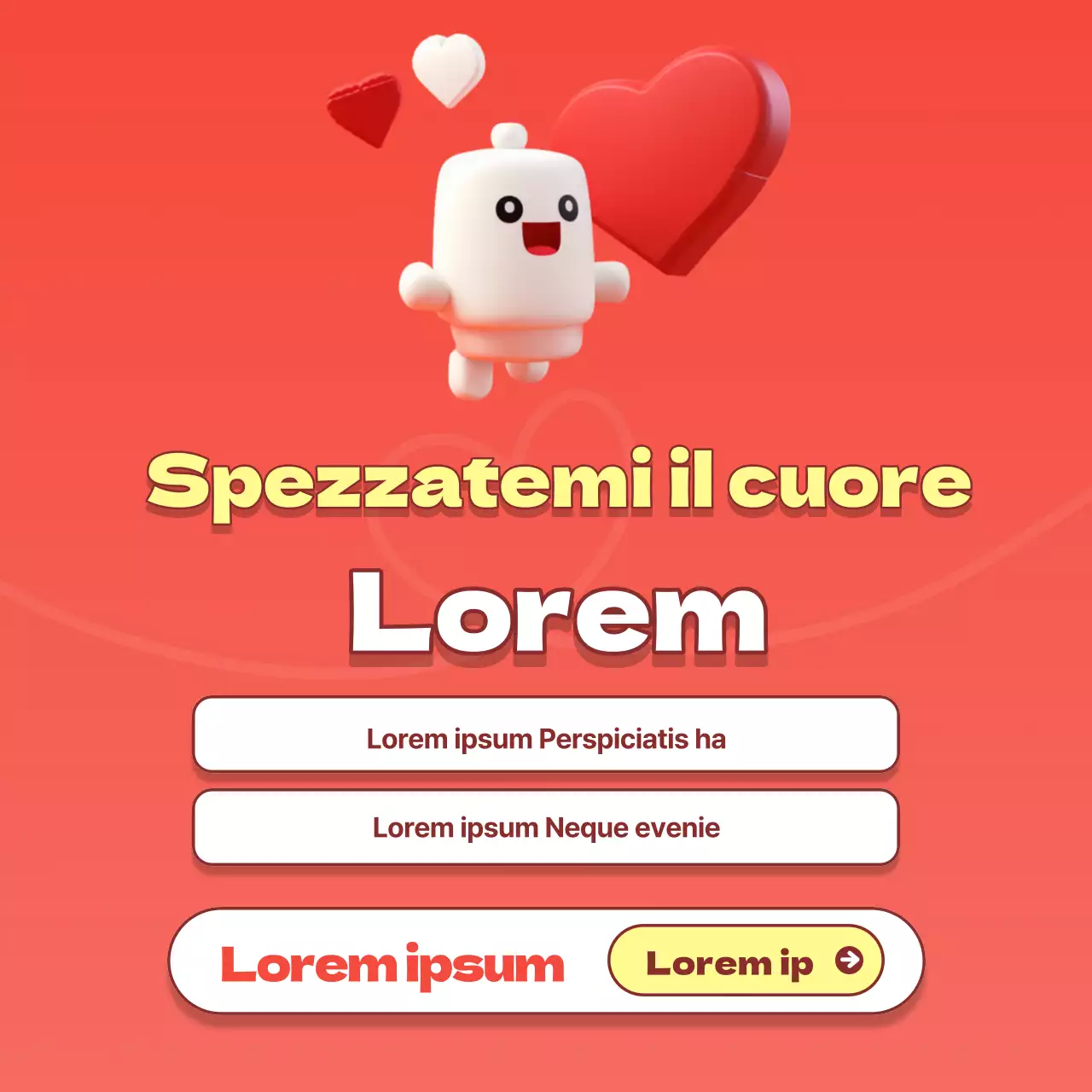 Il simpatico test della personalità romantica di Red and Yellow