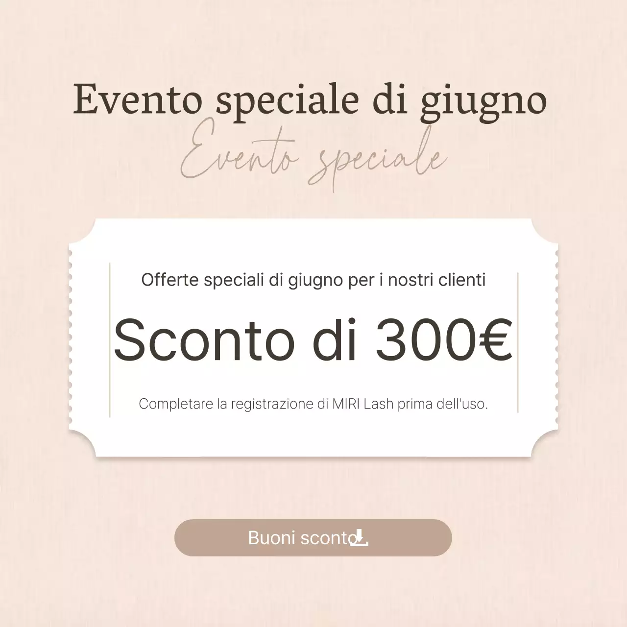 Bellezza semplice in marrone e beige Info evento