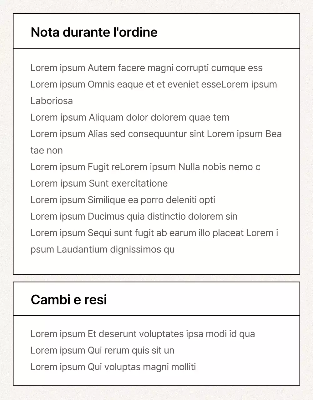Promuovere cosmetici semplici per la cura della pelle in giallo e arancione