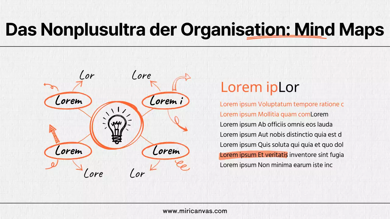 Über die Verwendung kitschiger Schriftelemente in Orange und Schwarz