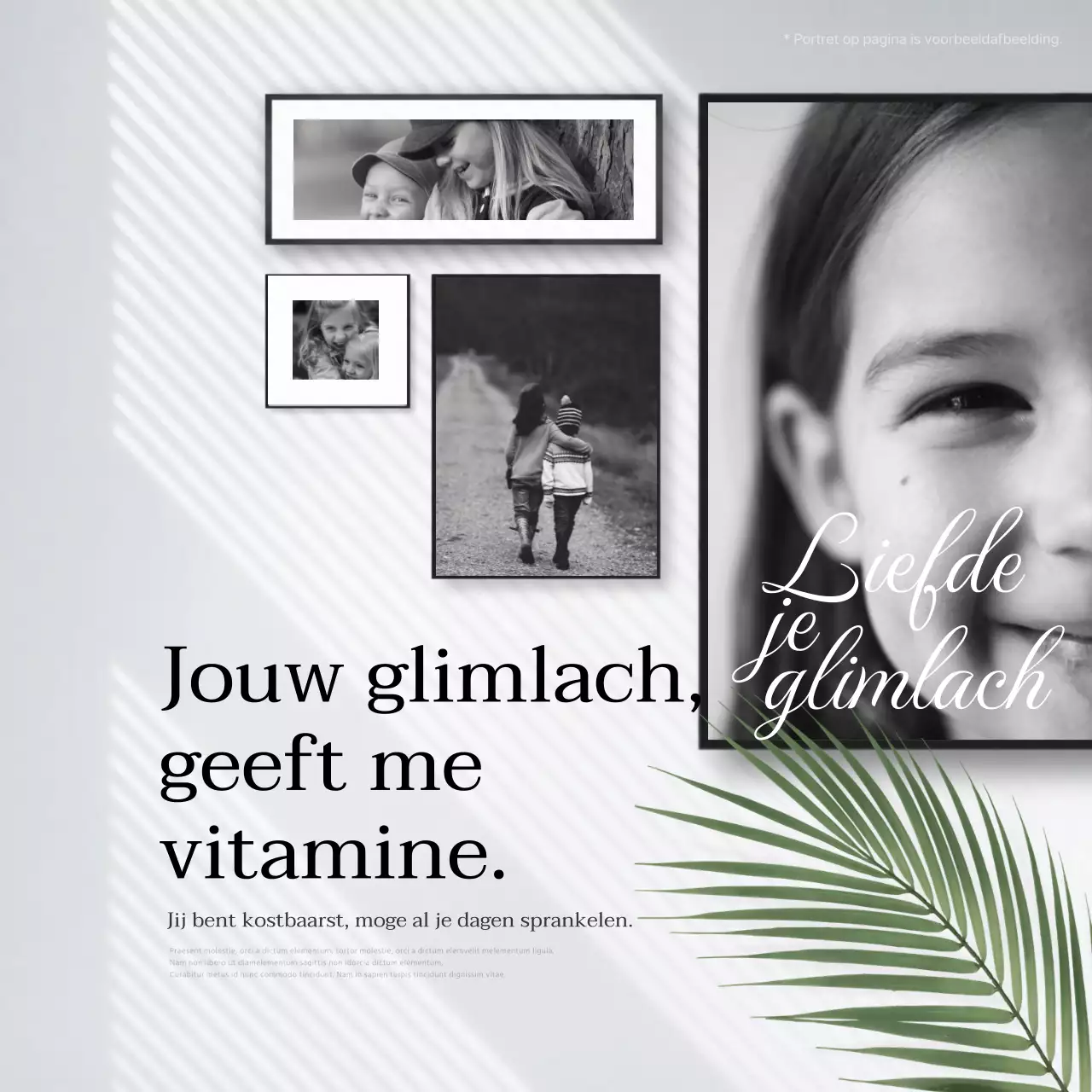 Een eenvoudige grijze en groene sentiment post