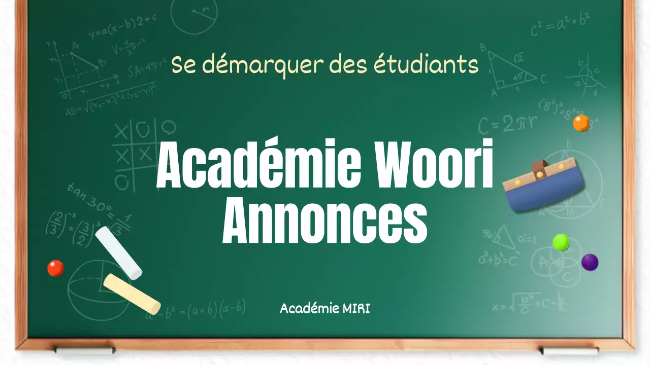 Un joli faire-part scolaire vert et blanc