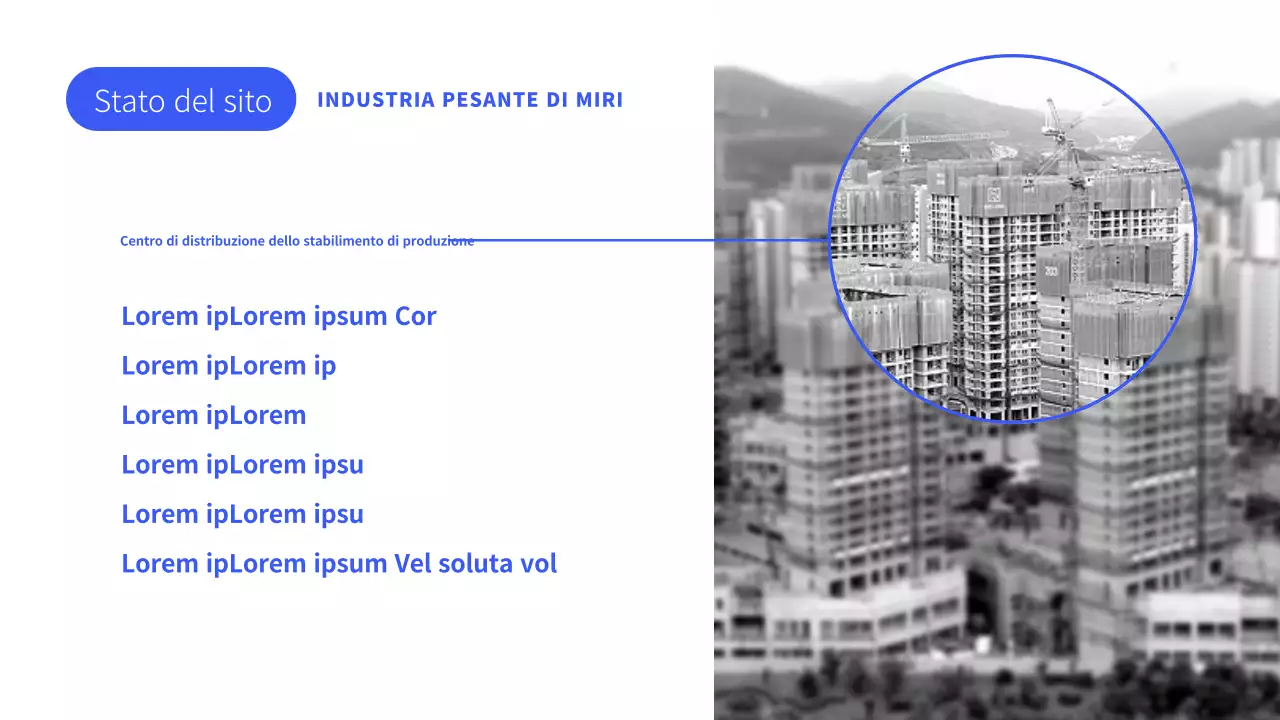Un business plan minimalista per l'industria pesante in blu