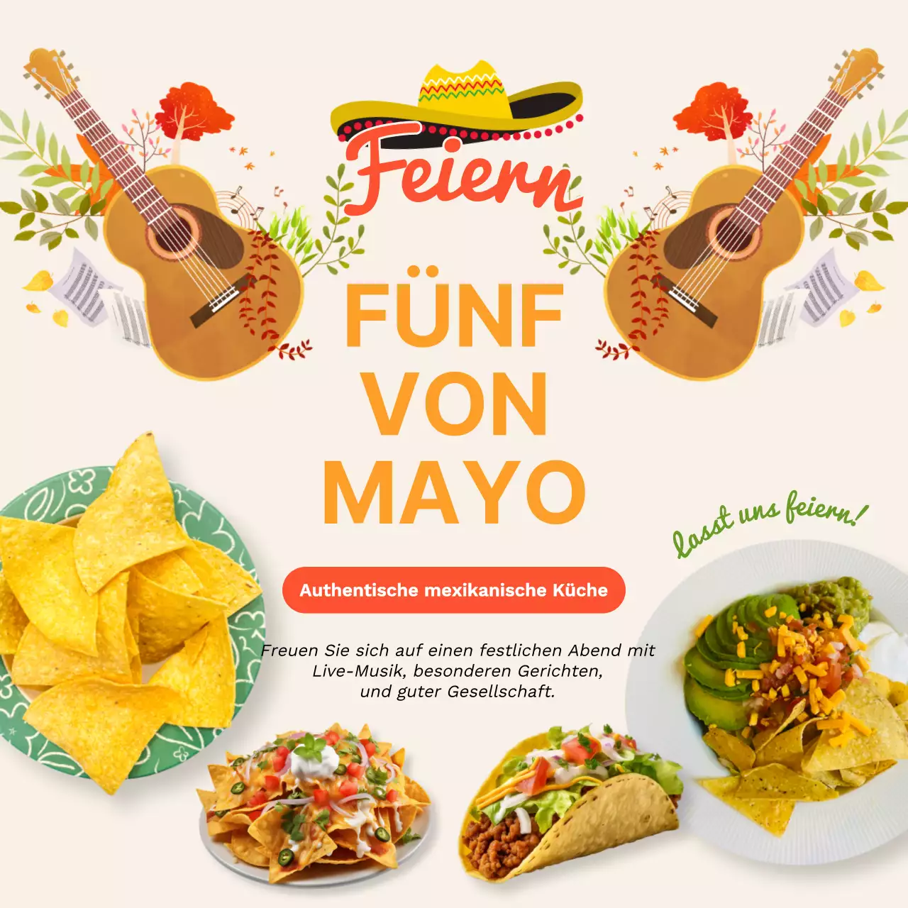 Orange Trend Cinco de Mayo-Aktion